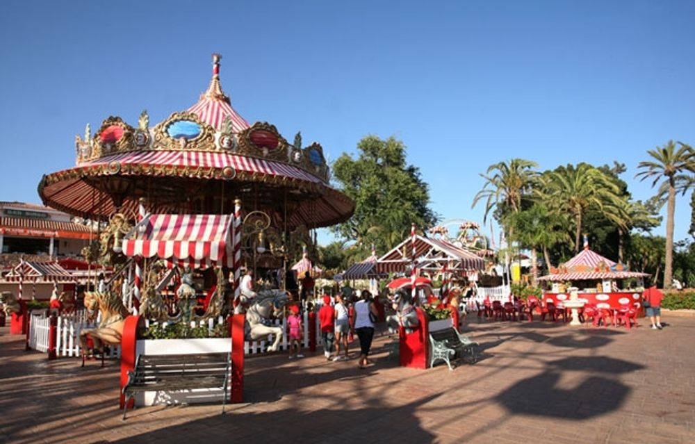 En utsedd konkursf&ouml;rvaltare ska avg&ouml;ra om den anrika n&ouml;jesparken i Arroyo de la Miel g&aring;r att r&auml;dda. Foto: Tivoli World