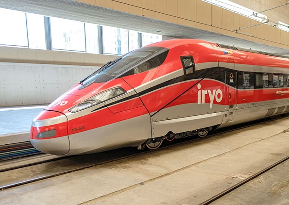 Iryo b&ouml;rjar trafikera i Spanien fr&aring;n och med 25 november.