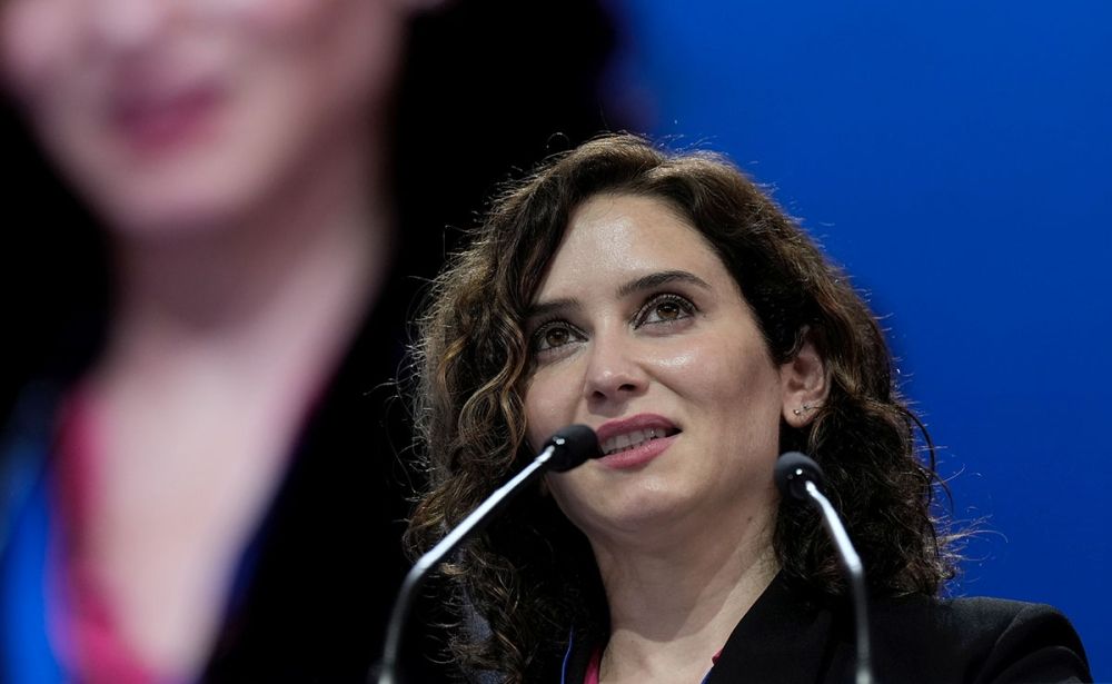 Regionpresidenten Isabel D&iacute;az Ayusos v&auml;gran att inr&auml;tta ett register &ouml;ver l&auml;kare som v&auml;grar utf&ouml;ra aborter har lett till en r&auml;ttslig strid med regeringen. Foto: PP