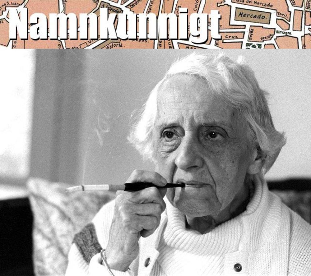 Mar&iacute;a Zambrano 22.04.1904-06.02.1991