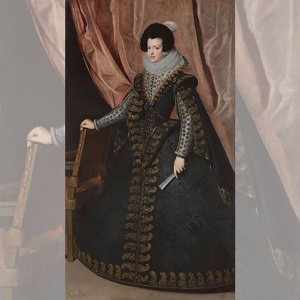 Det har uppst&aring;tt tvivel betr&auml;ffande om det verkligen &auml;r m&auml;staren Vel&aacute;zquez som m&aring;lat portr&auml;ttet av drottning Isabel de Borb&oacute;n. Foto: Sotheby&acute;s