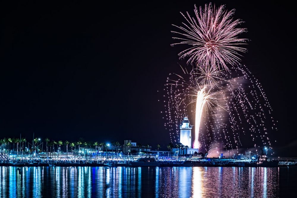 Arkivbild av en tidigare invigning av ferian i M&aacute;laga.