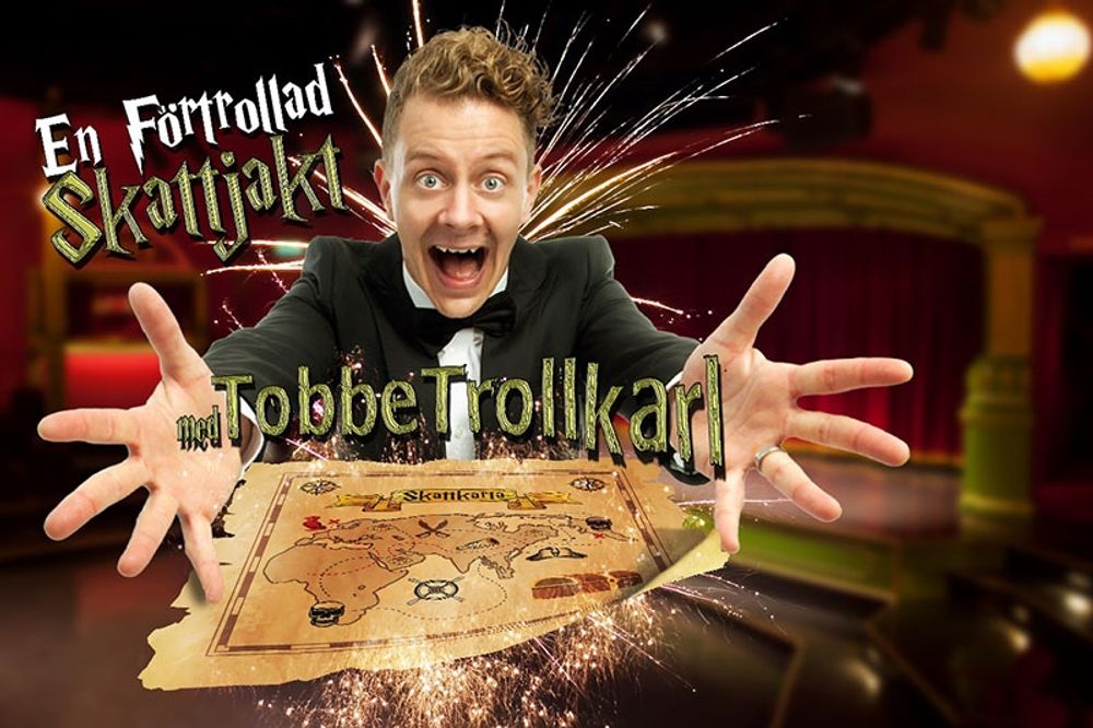 Den 14 april anordnar Tobbe Trollkarl s&aring;v&auml;l skattjakt som show f&ouml;r hela familjen i Puerto Ban&uacute;s.