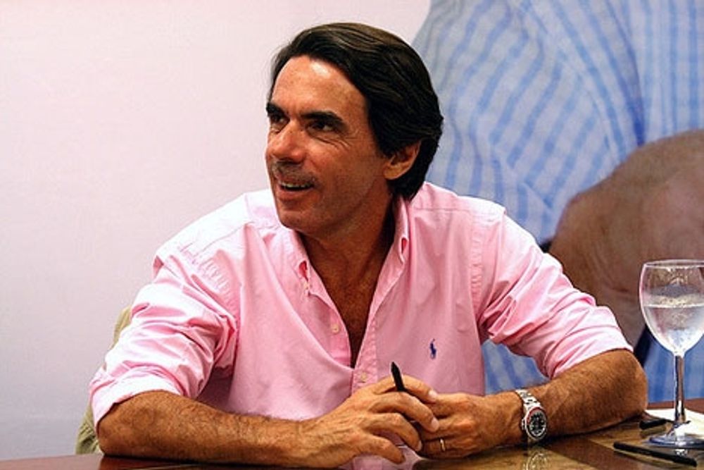 Aznar kritiserar &aring;ter Rajoy, som han handplockade som eftertr&auml;dare. Foto: Contando Estrelas/Flickr