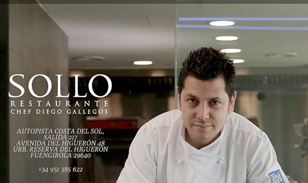 Fuengirola har f&aring;tt sin f&ouml;rsta Michelinstj&auml;rna genom k&ouml;ksm&auml;staren Diego Gallegos restaurang "Sollo", vid Reserva del Higuer&oacute;n.