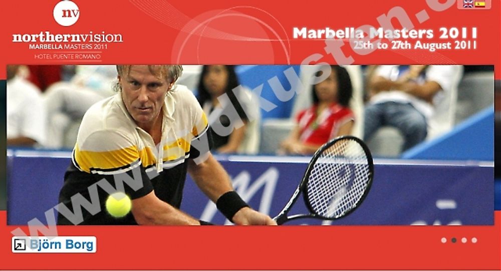 K&auml;nda tennisveteraner som Bj&ouml;rn Borg deltar i &aring;rets Marbella Masters.