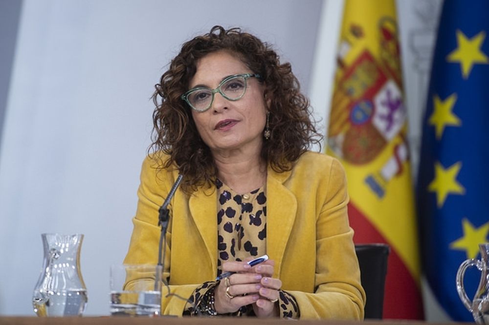 Spaniens skatteminister Mar&iacute;a Jes&uacute;s Montero.