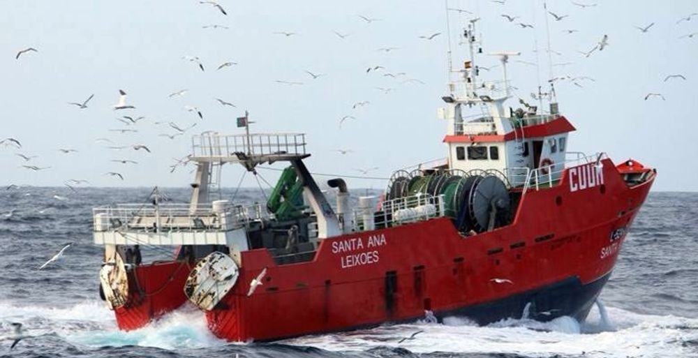 De flesta i bes&auml;ttningen sov i sina hytter, n&auml;r fiskeb&aring;ten Santa Ana gick p&aring; grund och f&ouml;rliste.
