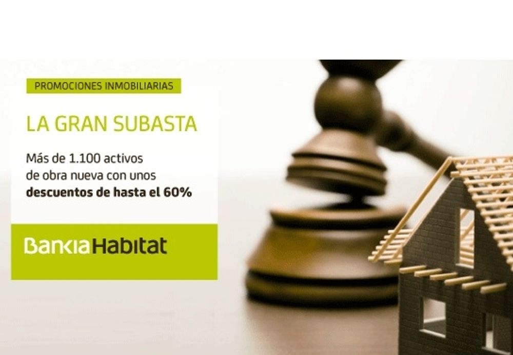 St&ouml;rsta delen av de bost&auml;der som auktioneras ut h&auml;rstammar fr&aring;n Bankia Habitat.