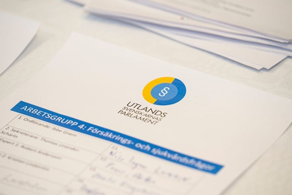 F&ouml;rparlamentet med spaniensvenskar h&ouml;lls 14 april, i regi av f&ouml;reningen Svenskar i V&auml;rlden. Foto: Bengt S&auml;ll