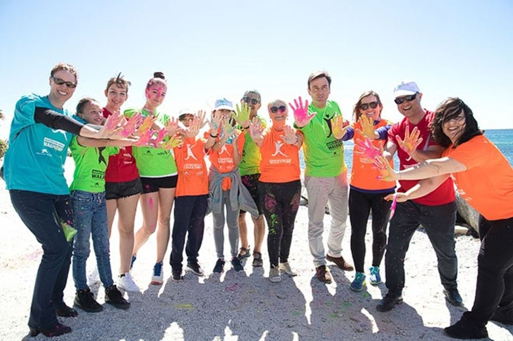 Det g&aring;r att st&ouml;dja Cudecas Walkathon b&aring;de p&aring; plats och p&aring; distans.