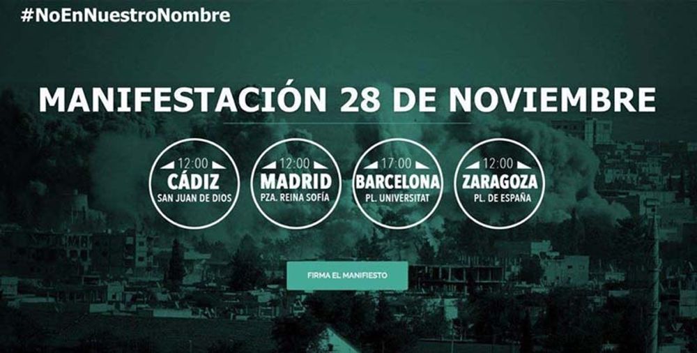 Demonstrationer &auml;r sammankallade till p&aring; l&ouml;rdag runt om i Spanien.
