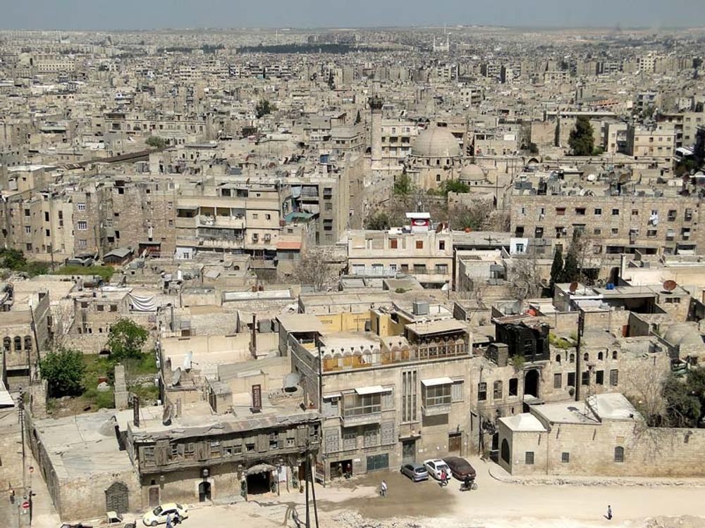 De tre reportrarna rapporterade fr&aring;n Aleppo, n&auml;r de f&ouml;rsvann.