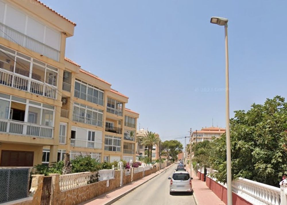 Calle Pleamar i Torrevieja. Foto: Google Maps