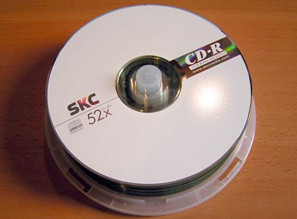 PP inf&ouml;rde 2012 en skatt p&aring; bland annat blanka CD- och DVD-skivor.