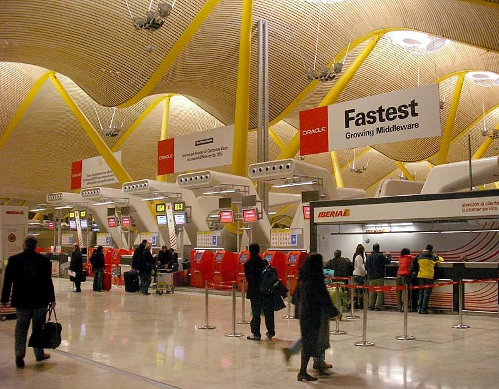 Barajas noterade f&ouml;rra &aring;ret en minskning av antalet resen&auml;rer p&aring; hela tolv procent.