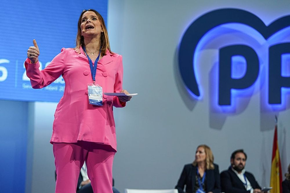 Nya regionpresidenten p&aring; Balearerna Marga Prohens (PP) har tidigt kommit p&aring; koalitionskurs med koalitionspartnern Vox. Foto: PP