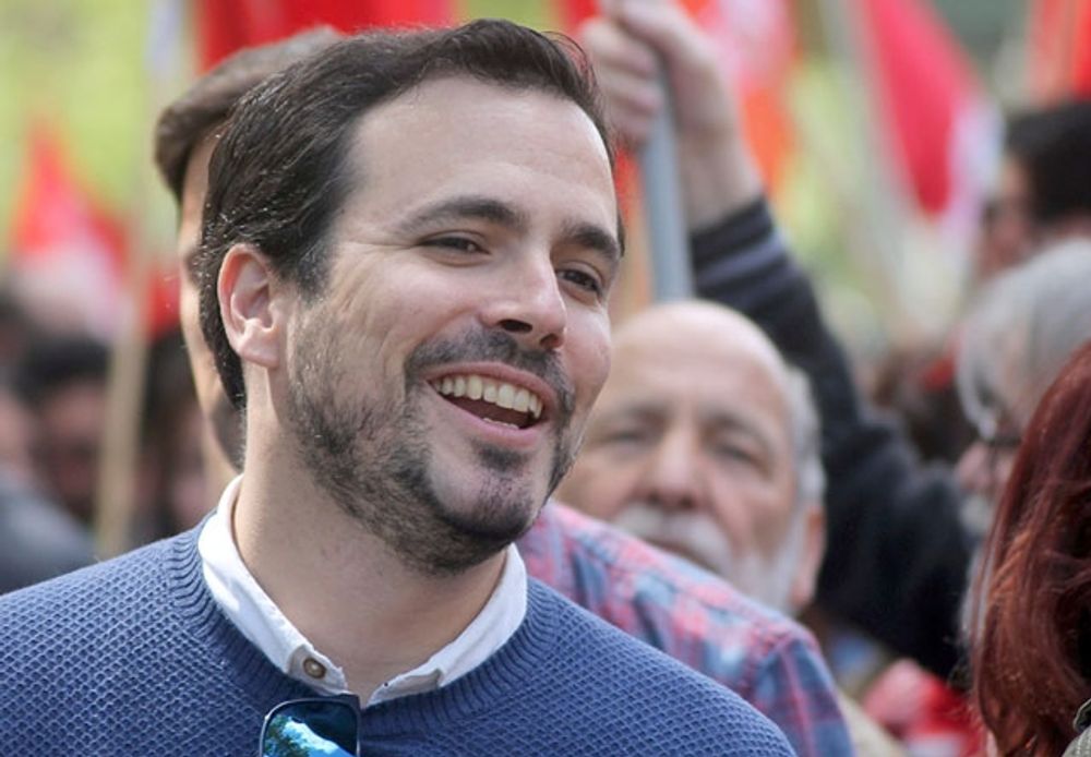 Alberto Garz&oacute;n &auml;r f&ouml;rutom konsumentminister &auml;ven ledare f&ouml;r spanska kommunistpartiet. Foto: Fernando Jim&eacute;nez Briz/Wikimedia Commons