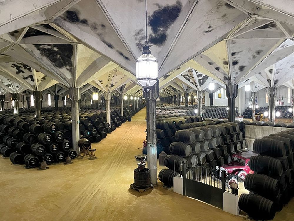 William & Humberts bodega i Jerez de la Frontera inhyser n&aring;gra av de mest intressanta sherryvinerna, enligt Bj&ouml;rn Anderssons uppfattning. Foto: Bj&ouml;rn Andersson
