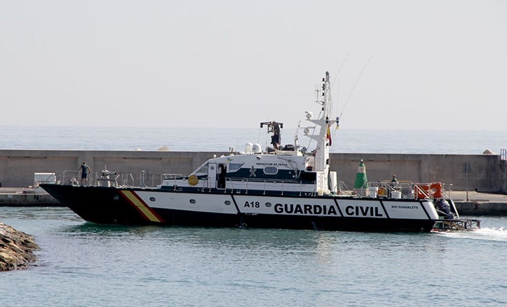 Kustbevakningsb&aring;t tillh&ouml;rande Guardia Civil.