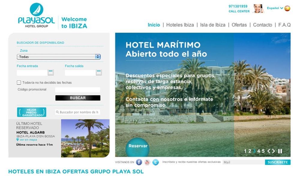 Fernando Ferr&eacute; &auml;r &auml;gare till hotellkedjan Playa Sol.