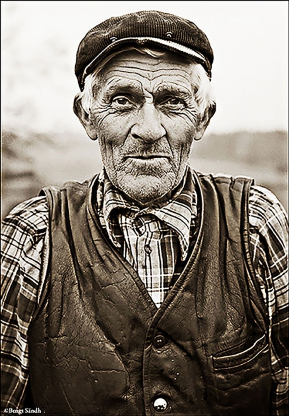 Han hette Alvar Jansson och var f&ouml;dd 1915. Foto: Bent S&auml;ndh