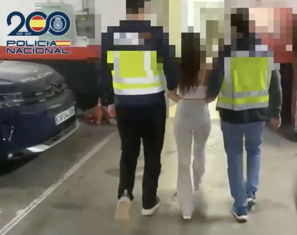 33-&aring;ringen greps den 20 februari. Foto: Polic&iacute;a Nacional