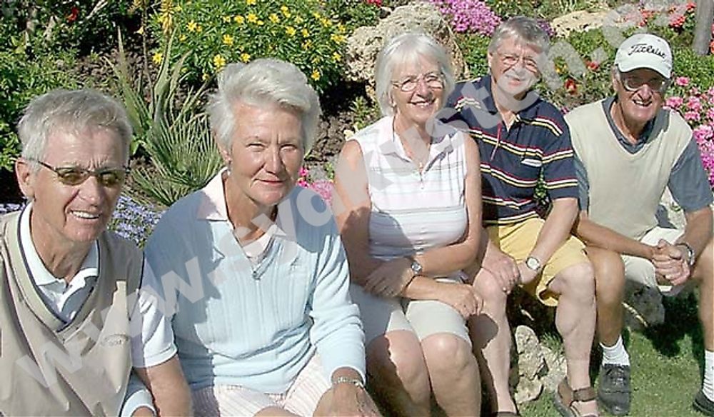 Pristagarna fr&aring;n v&auml;nster: Lennart Gustavsson, Christina Ekstr&ouml;m, Margareta Nilsson, Alex Westin och &Aring;ke Ekstr&ouml;m.
