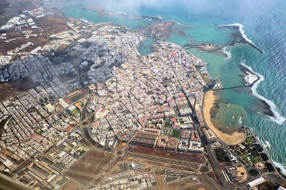 I Arrecife p&aring; Lanzarote registrerades 13 maj 41,3 grader i skuggan.