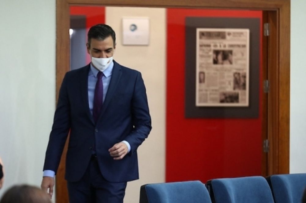 Pedro S&aacute;nchez v&auml;ntas anta ett nytt n&ouml;dl&auml;ge vid ministerm&ouml;tet 25 oktober.