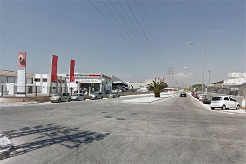 Flera personer har attackerats av samma flock vildhundar i industriomr&aring;det Santa Teresa, n&auml;ra M&aacute;lagas flygplats. Foto: Google Maps