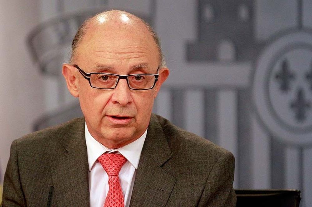 Finansministern Crist&oacute;bal Montoro f&ouml;rs&ouml;ker balansera statsbudgeten. Foto: La Moncloa - Gobierno de Espa&ntilde;a
