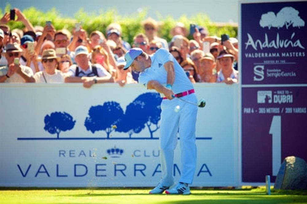Sergio Garc&iacute;a har vunnit tv&aring; av de tre tidigare upplagorna av Valderrama Masters och &auml;r i &aring;r &aring;ter medarrang&ouml;r. Foto: &copy;RC Valderrama