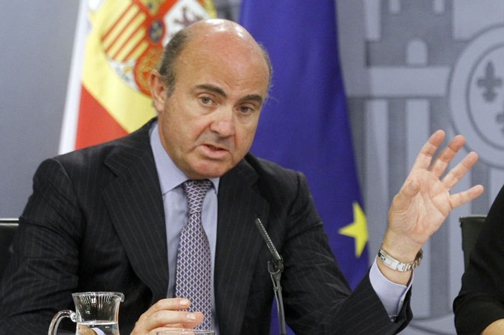 &Aring;tstramningarna de senaste fyra &aring;ren som bland annat letts av finansministern Luis de Guindos har inte f&ouml;rhindrat statsskulden fr&aring;n att forts&auml;tta v&auml;xa. Foto: La Moncloa Gobierno de Espa&ntilde;a