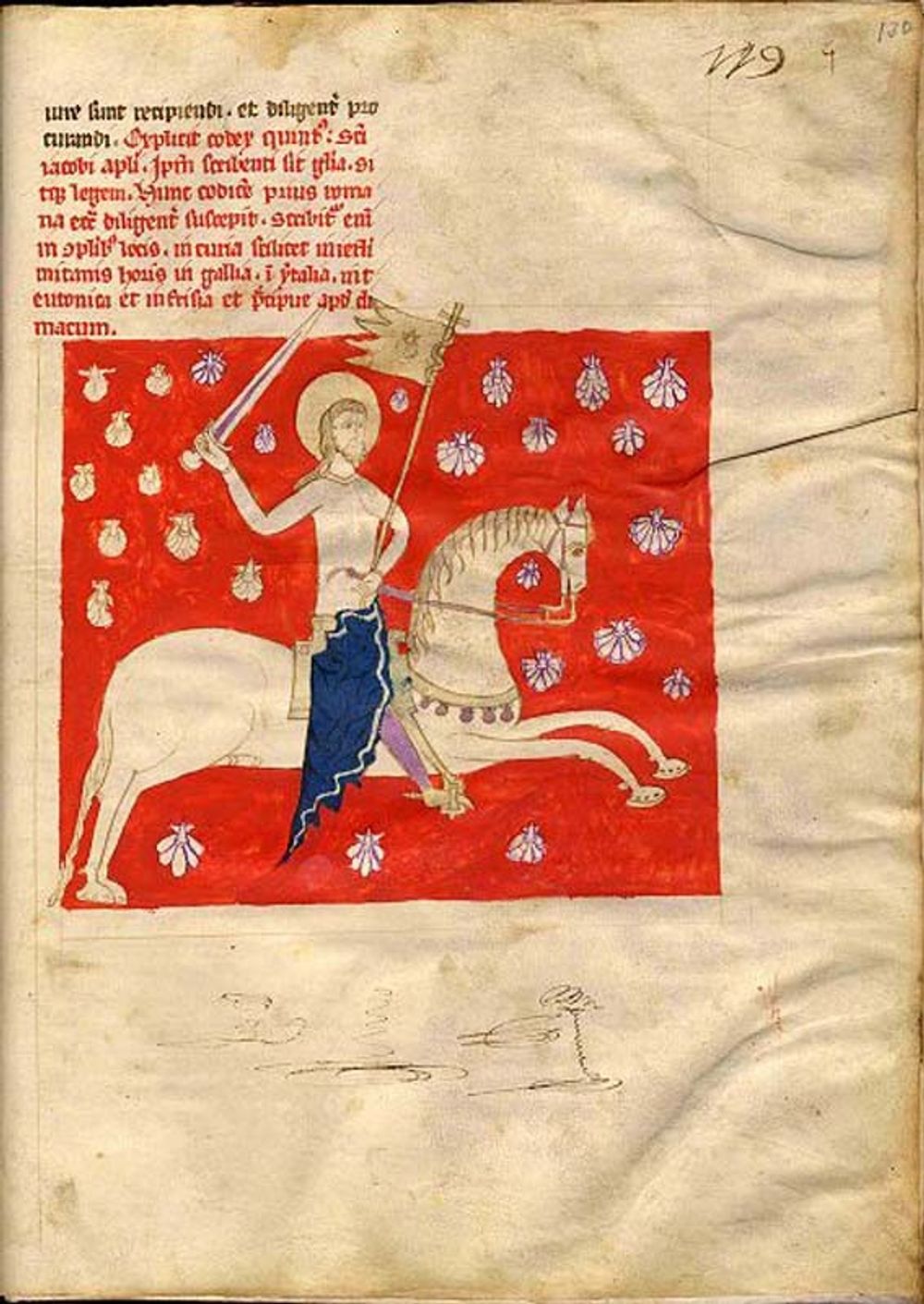 Codex Calixtinus &auml;r ett unikt illustrerat verk fr&aring;n 1100-talet.