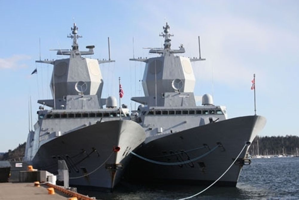 Navantia levererade p&aring; 1990-talet sammanlagt fem fregatter till det norska f&ouml;rsvaret. Foto: Bjoertvedt/Wikimedia Commons