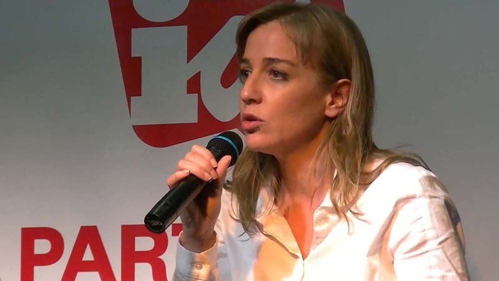 Tania S&aacute;nchez f&ouml;rnekar anklagelserna om korruption.