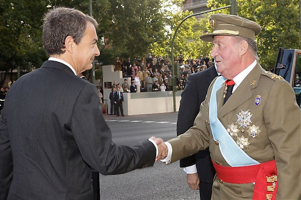 Kung Juan Carlos har i &aring;r tagit farv&auml;l av Jos&eacute; Lu&iacute;s Rodr&iacute;guez Zapatero och v&auml;lkomnat nye regeringschefen Mariano Rajoy.