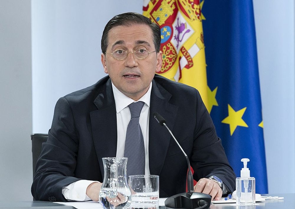 Spaniens utrikesminister Jos&eacute; Manuel Albares.