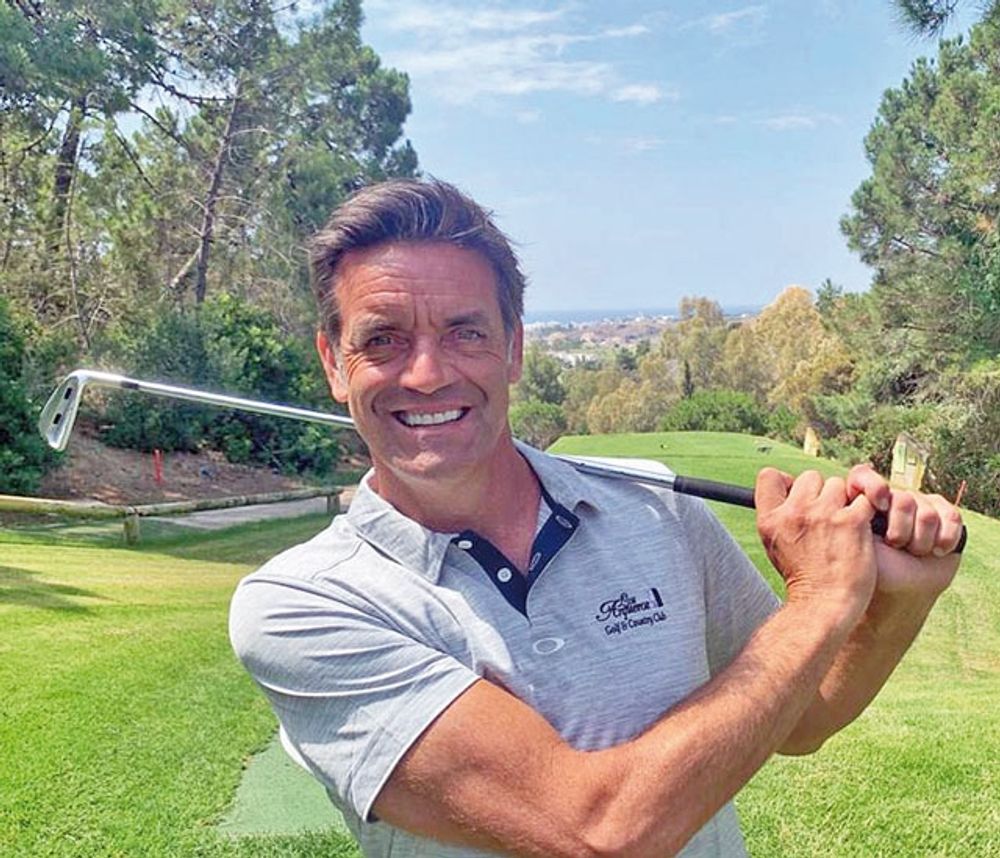Rickard Strongert har tagit &ouml;ver ansvaret f&ouml;r golfskolan p&aring; Los Arqueros Golf. Foto: Los Arqueros