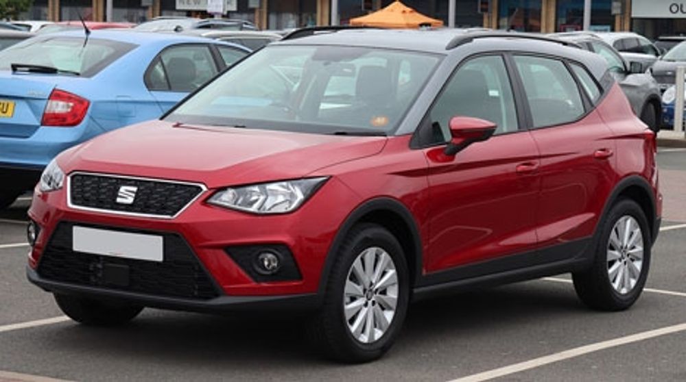 F&ouml;rs&auml;ljningen av Seat Arona mer &auml;n tiodubblades 2018, j&auml;mf&ouml;rt med &aring;ret f&ouml;re. Foto: Vauxford/Wikimedia Commons
