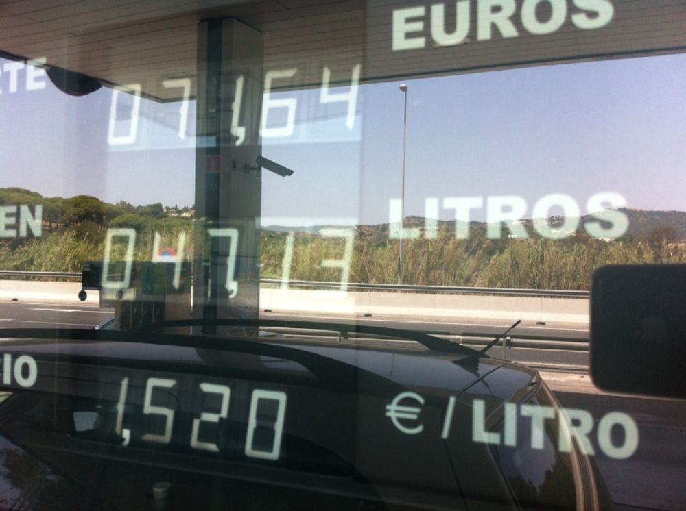 Marbella kan vara den ort i Spanien d&auml;r bensinen &auml;r allra dyrast. Sydkusten fick i alla fall betala 1,52 euro f&ouml;r den 95-oktaniga bensinen 16 augusti,