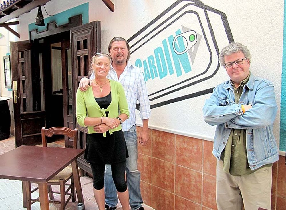 H&aring;kan H&aring;kansson, Maria von Gerber och "Pepsson" Arranz driver Bistro Sardin.