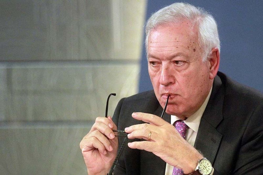 Utrikesministern Jos&eacute; Manuel Garc&iacute;a-Margallo kan nu t&auml;nka sig att erk&auml;nna Palestina, utan Israels samtycke. Foto: La Moncloa - Gobierno de Espa&ntilde;a