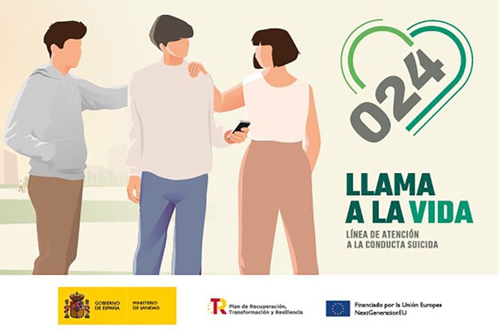 I Spanien finns ett larmnummer f&ouml;r personer som lider av depression och sj&auml;lvmordstankar, som &auml;r 024.