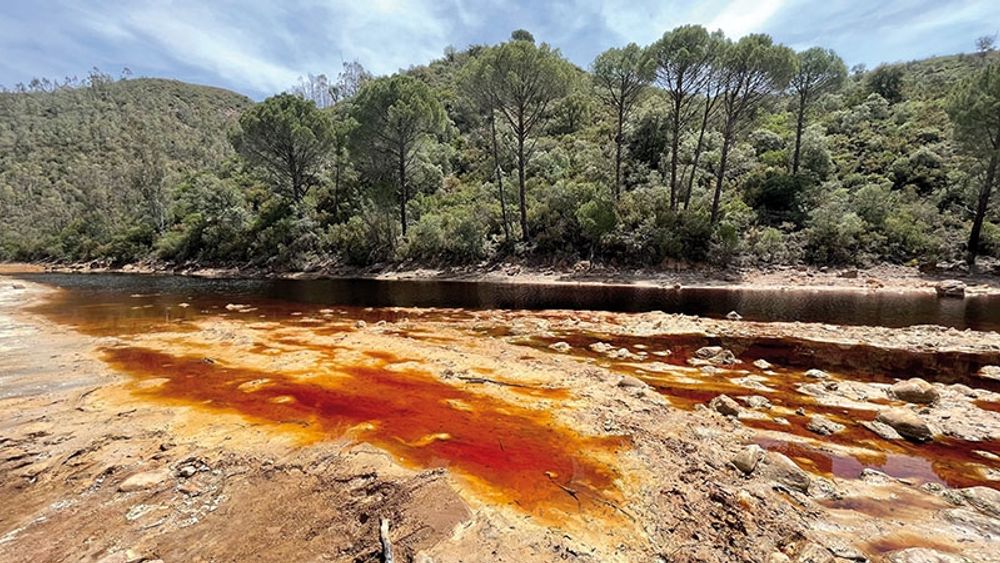 Riotinto betyder den r&ouml;df&auml;rgade &aring;n. Mineraler som j&auml;rnoxid f&auml;rgar vattnet och lockar turister, men risken uppges vara &ouml;verv&auml;gande f&ouml;r att ett utsl&auml;pp av en rad andra mineraler fr&aring;n gruvdriften ska orsaka en ny milj&ouml;katastrof i Andalusien.