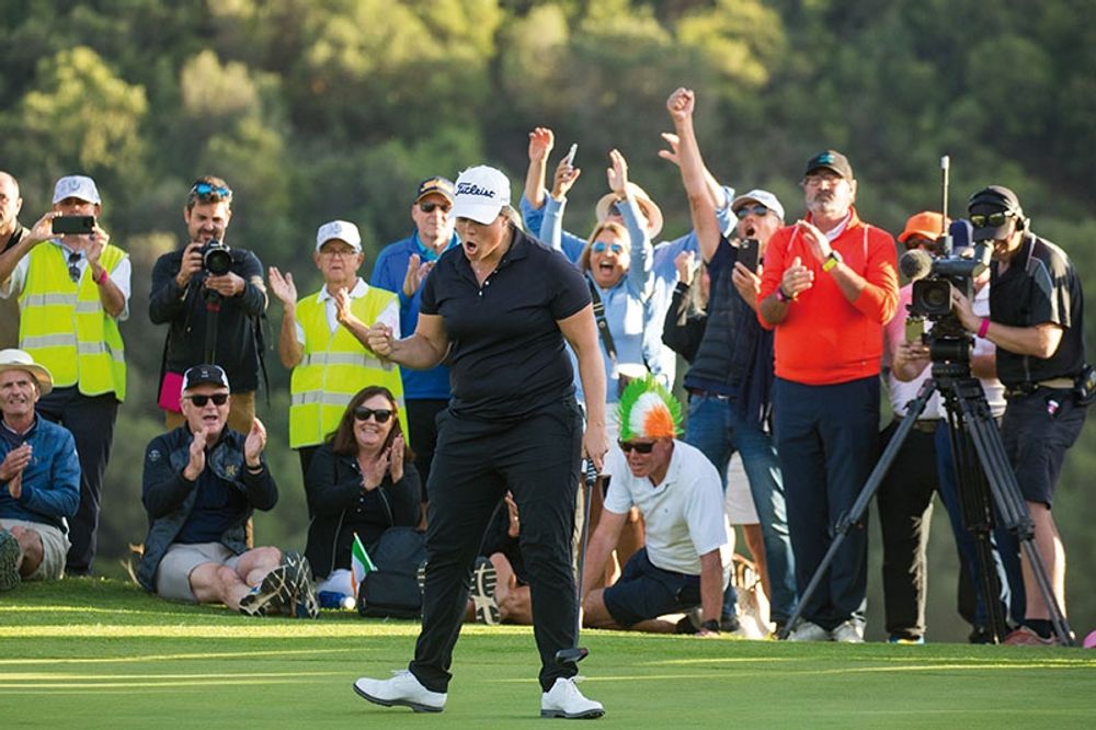 Caroline Hedwall vann f&ouml;rra &aring;rets Andaluc&iacute;a Costa del Sol Open de Espa&ntilde;a, som spelades p&aring; Alferini Golf.