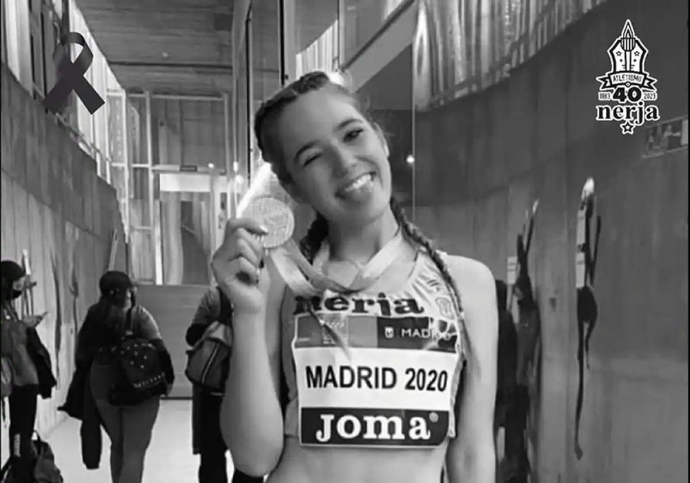 Celia Bellicurt var fr&aring;n Almu&ntilde;&eacute;car och blev endast 22 &aring;r gammal. Foto: Club de Atletismo Nerja.