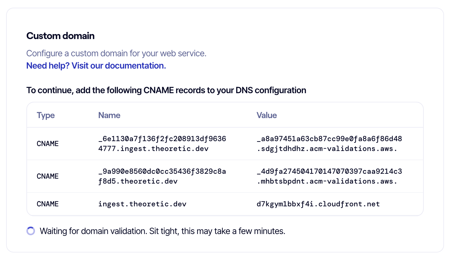 Domain Form Custom Domains – FlexStack Documentation