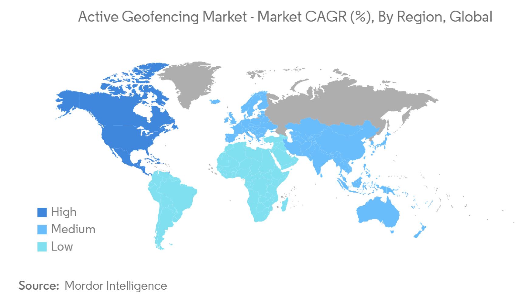 Mapa de uso geofencing